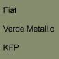 Preview: Fiat, Verde Metallic, KFP.